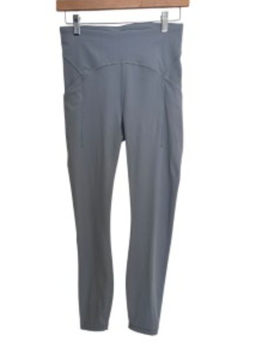 Lululemon Grey Power Thru High Rise Tight 6
